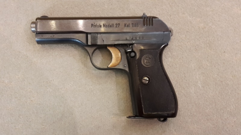 CZ 27 cal. 7,65